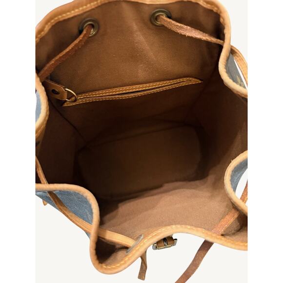 Louis Vuitton Monogram Montsouris MM Vintage Backpack 1998 | Date Code SP0928 main image 12